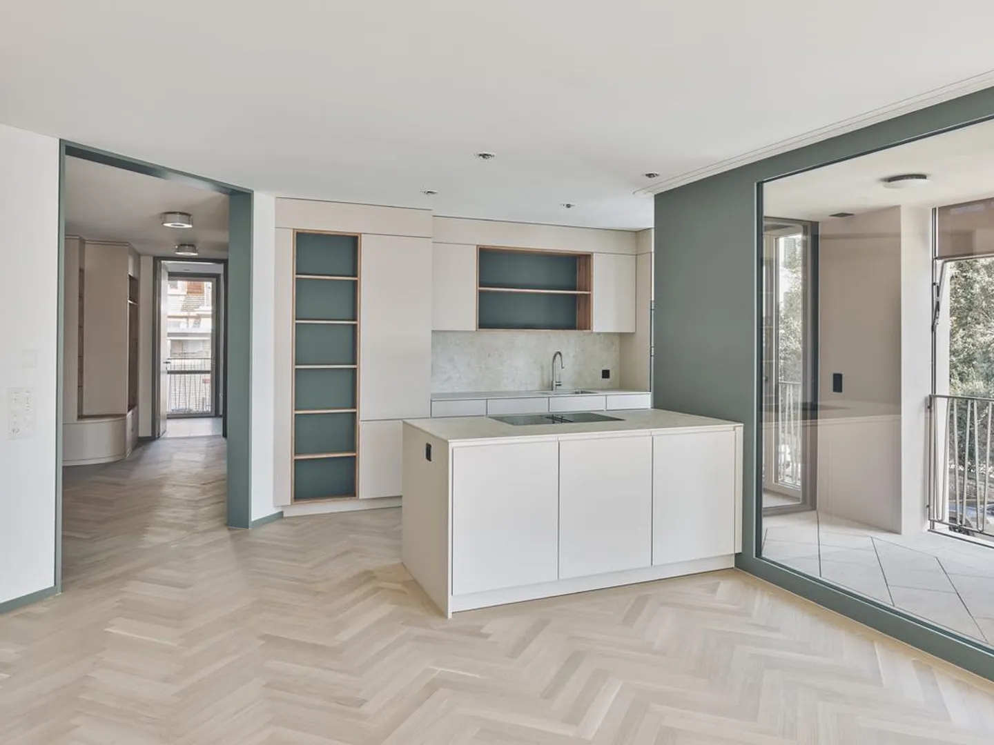 Appartement moderne de 3,5 pièces en ville à l'emplacement idéal à Meilen - Photo 3 sur 6