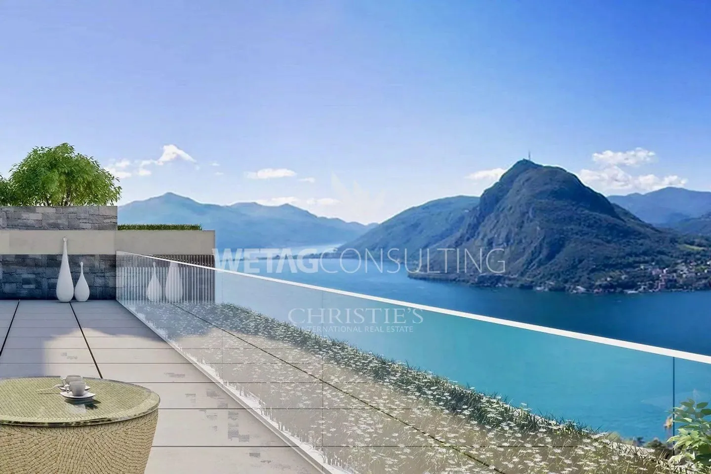 Appartamento 6.5 camere con vista incantevole sul lago di Lugano... - Foto 3 di 10