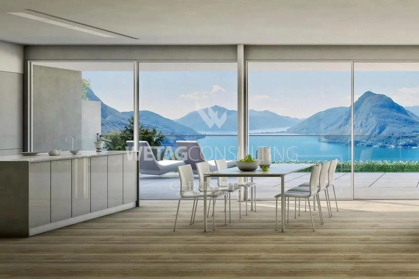 Appartamento 6.5 camere con vista incantevole sul lago di Lugano... - Foto 5 di 10