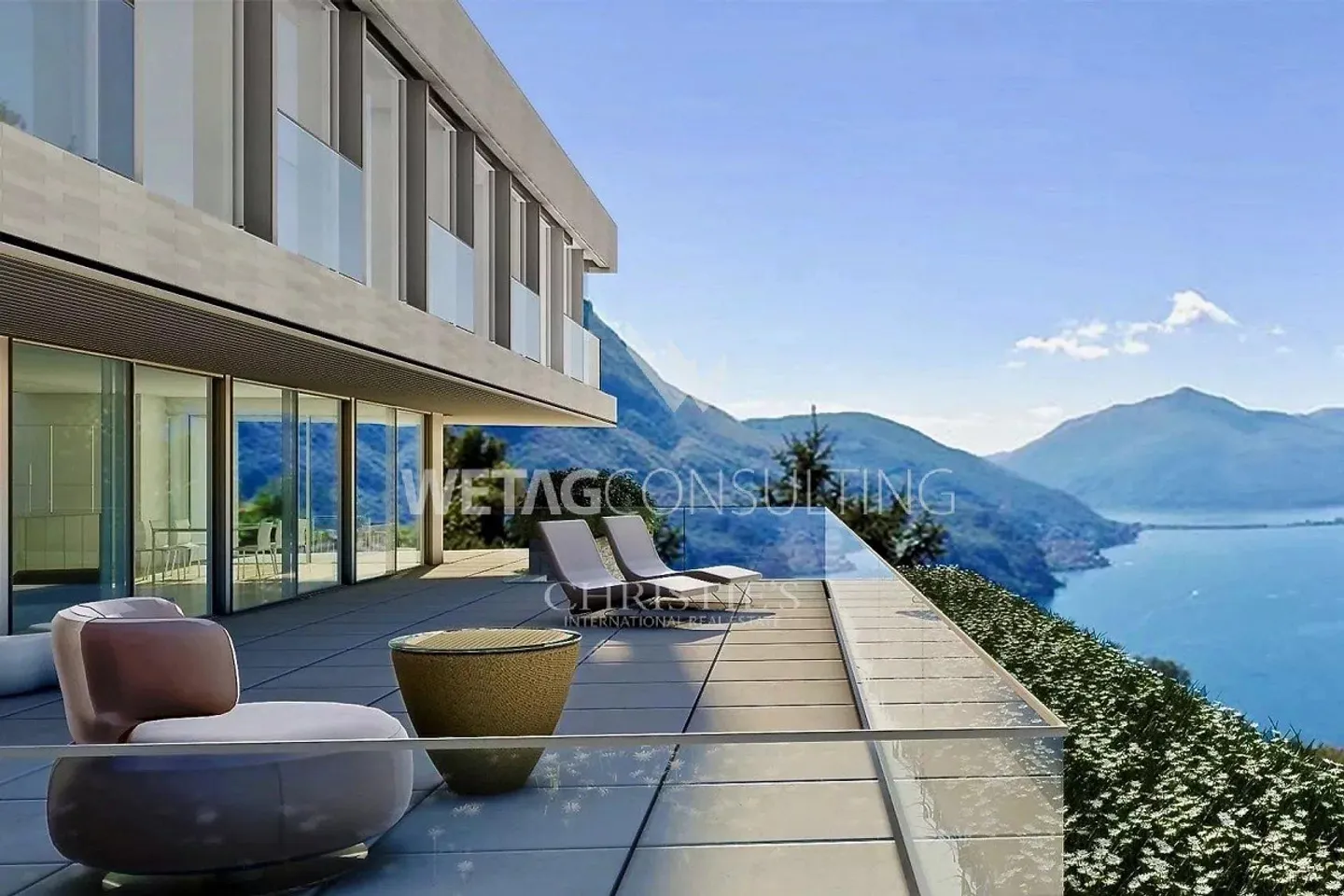 Appartamento 6.5 camere con vista incantevole sul lago di Lugano... - Foto 1 di 10