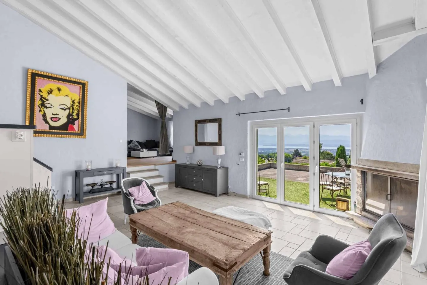 Villa con vista panoramica sul Lago di Ginevra e sul Monte Bianco - Foto 3 di 3