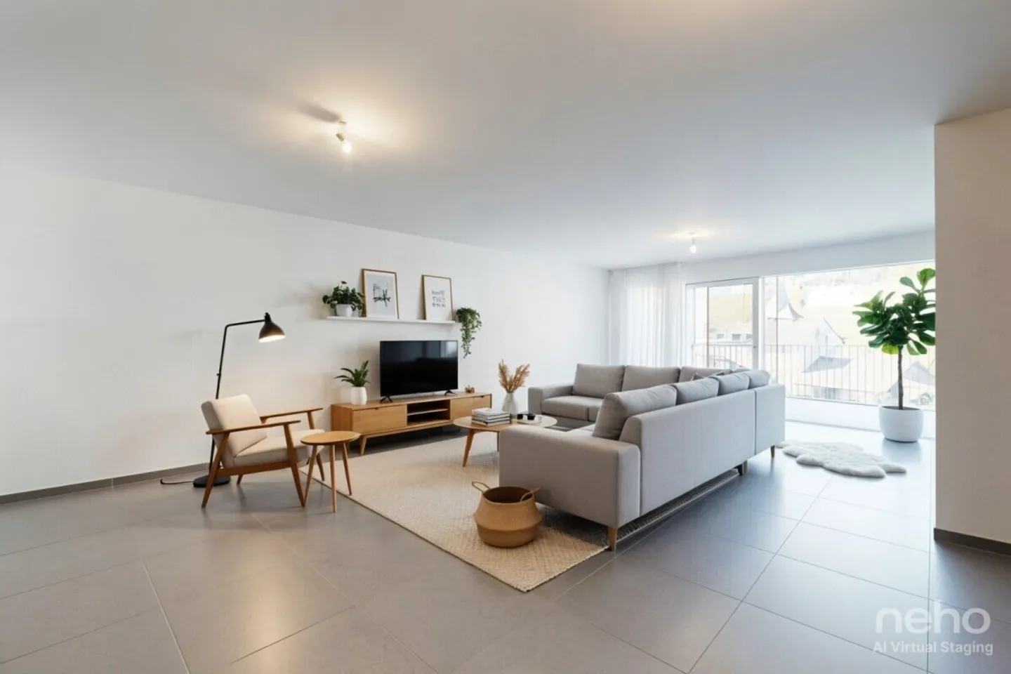 Spacious 4.5 rooms in the center of Monthey - Photo 2 of 13