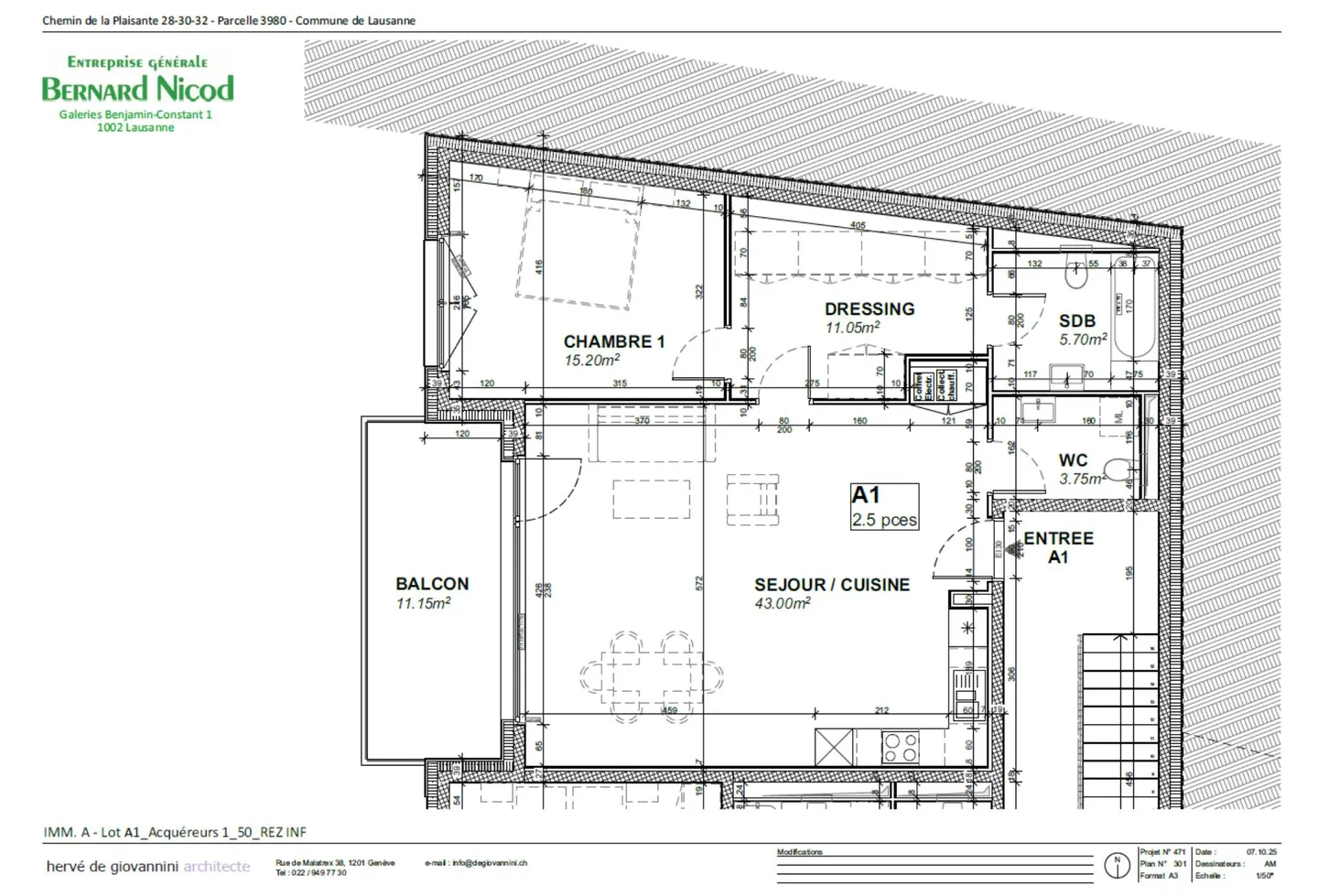 Appartement spacieux à Chailly - Photo 2 sur 6