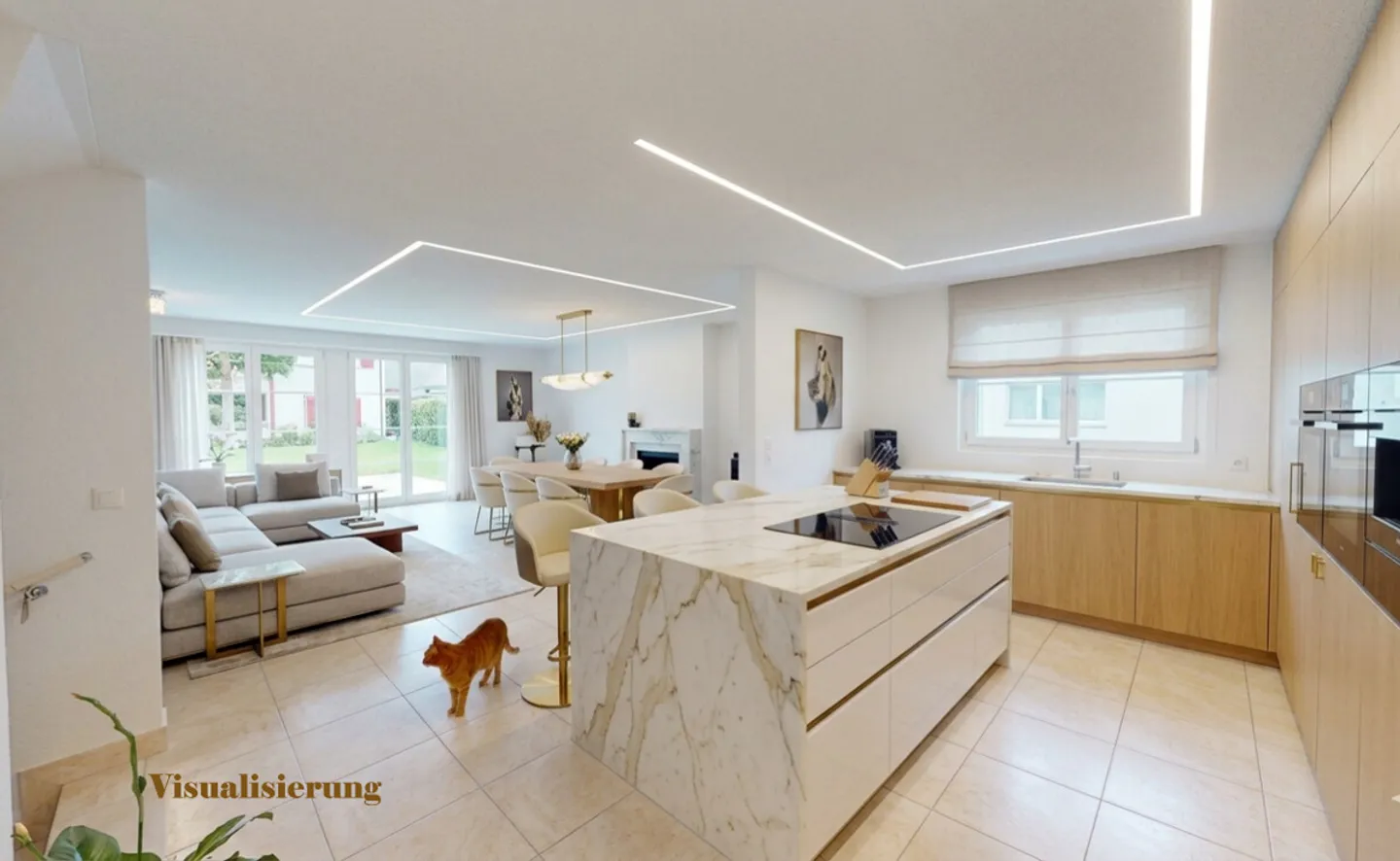 Exclusive 5.5-room maisonette garden apartment - Photo 9 of 13