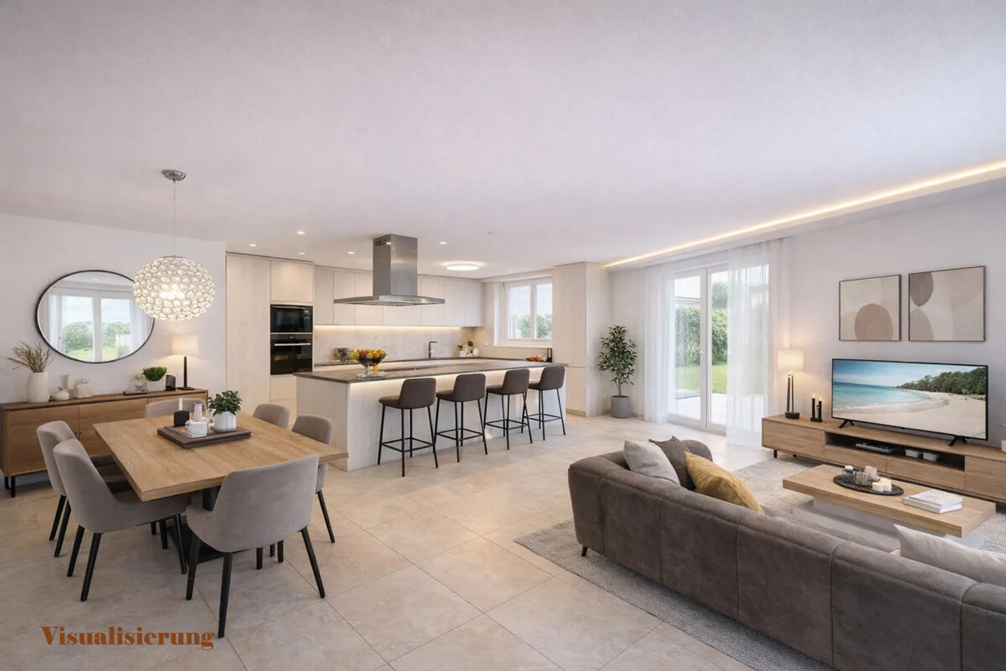 Exclusive 5.5-room maisonette garden apartment - Photo 4 of 13