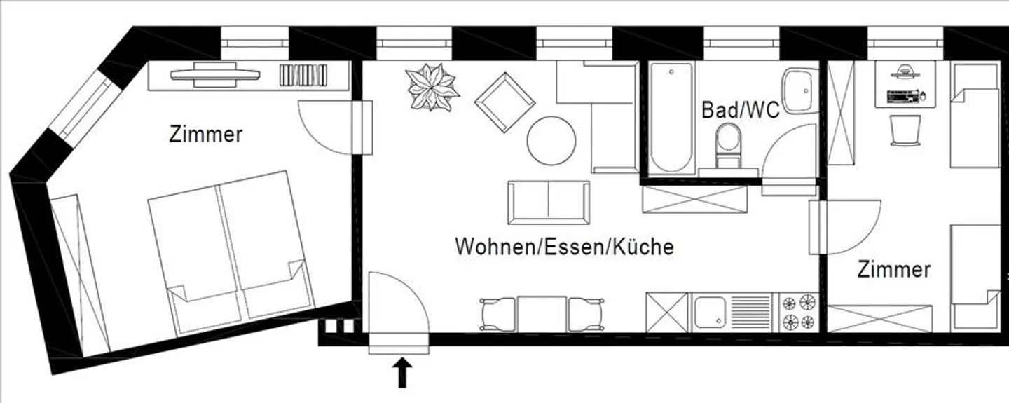 Appartamento d'epoca con charme cerca nuovo residente! - Foto 9 di 9