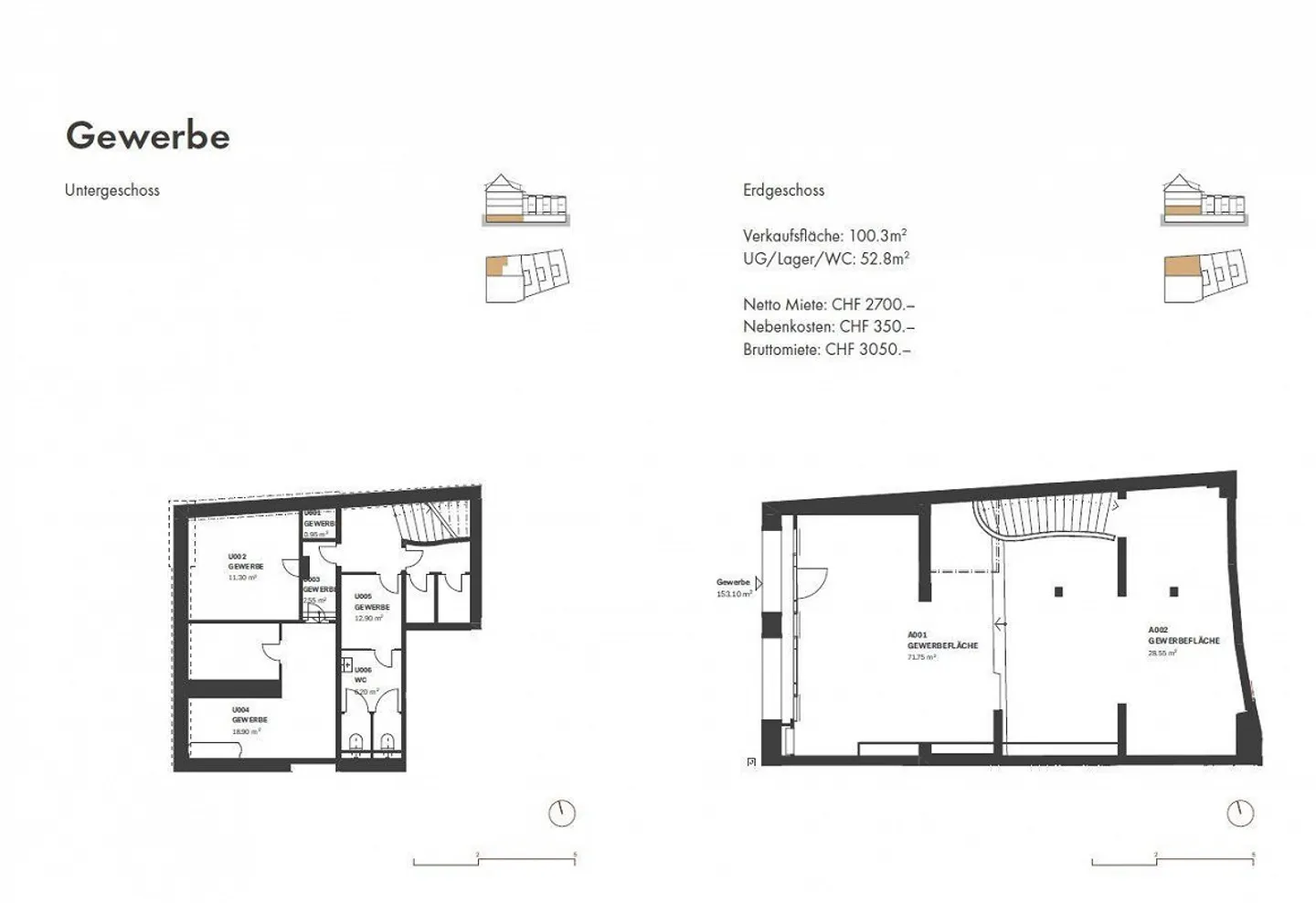 Opportunité exceptionnelle au centre de Riehen – première location après rénovation complète - Photo 1 sur 5