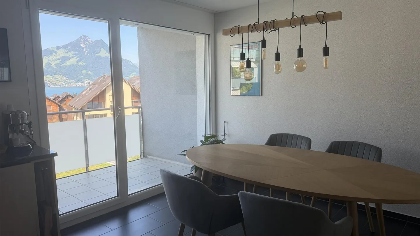 Appartamento da sogno sul Lago di Lucerna – 4,5 stanze con accesso privato al lago - Foto 7 di 12