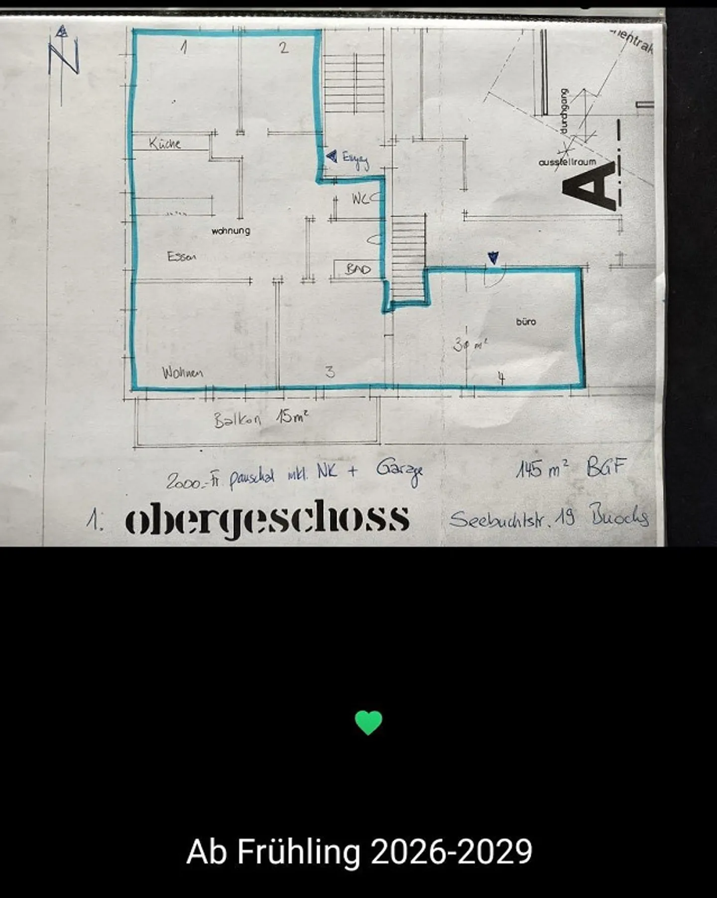 4,5 stanze più studio/pratica - Foto 9 di 9