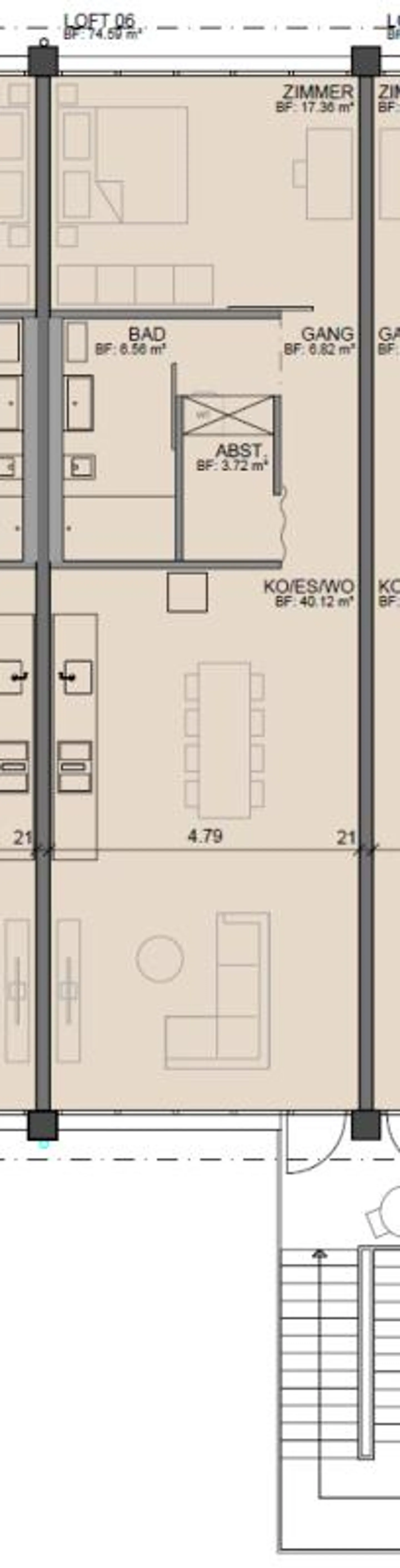 Urban Living Culture: Tenant Wanted for Unique Factory Loft Apartment - Photo 8 of 9