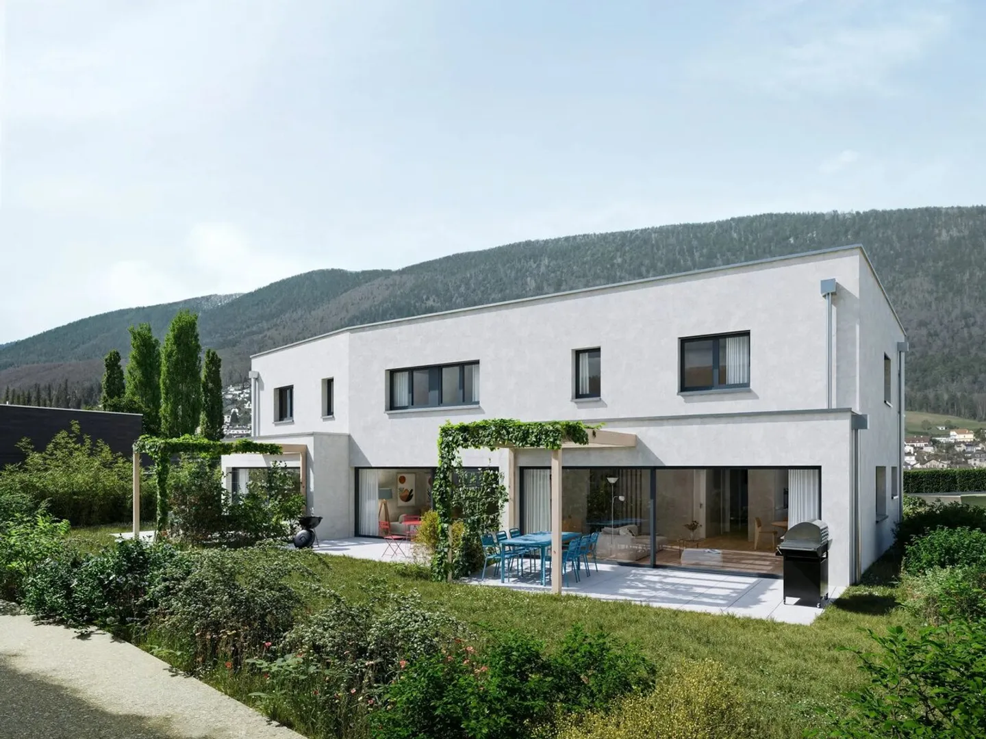 Duplex avec Jardin à Bevaix - Photo 1 sur 4