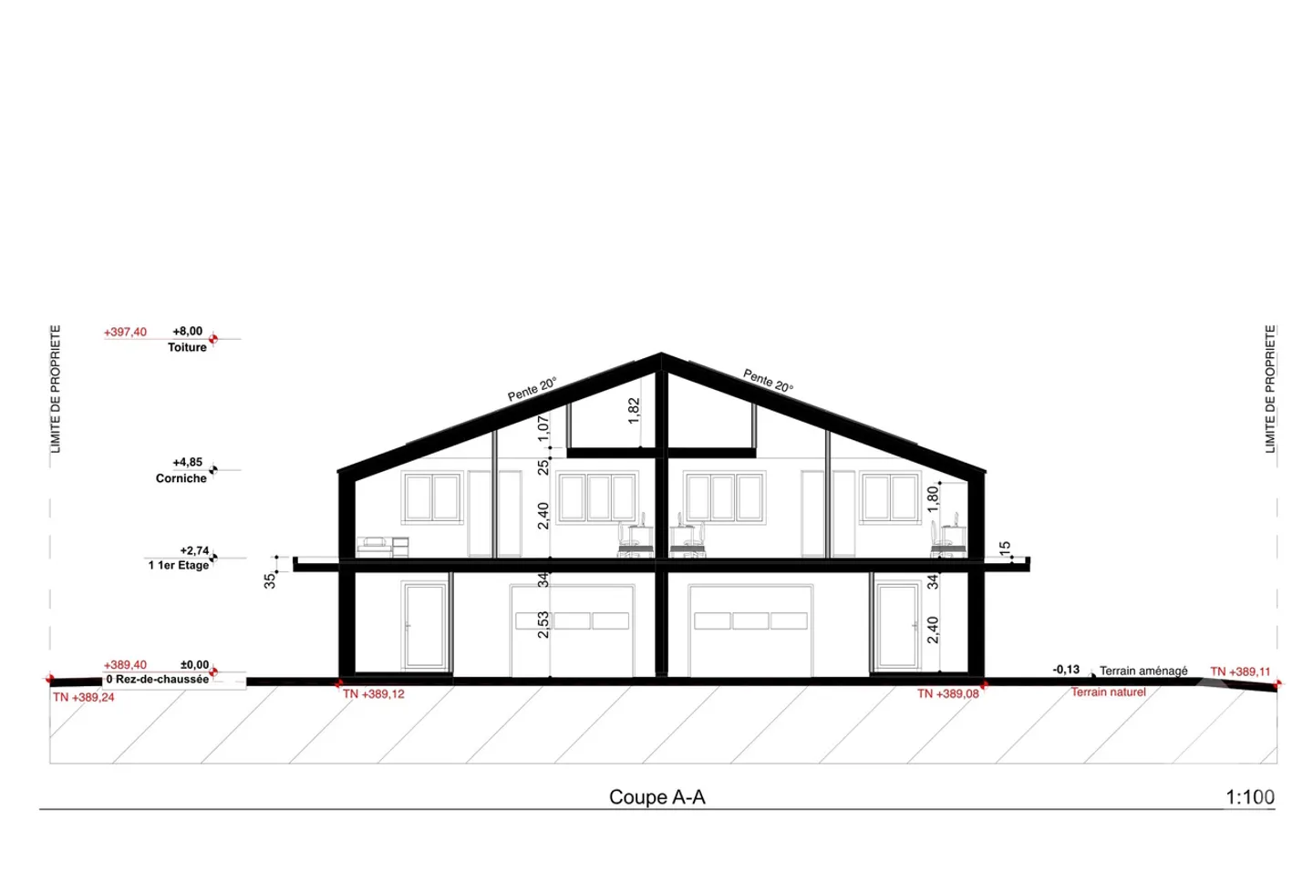 Collombey, nuovo progetto di una villa di 5.5 stanze - Foto 10 di 12