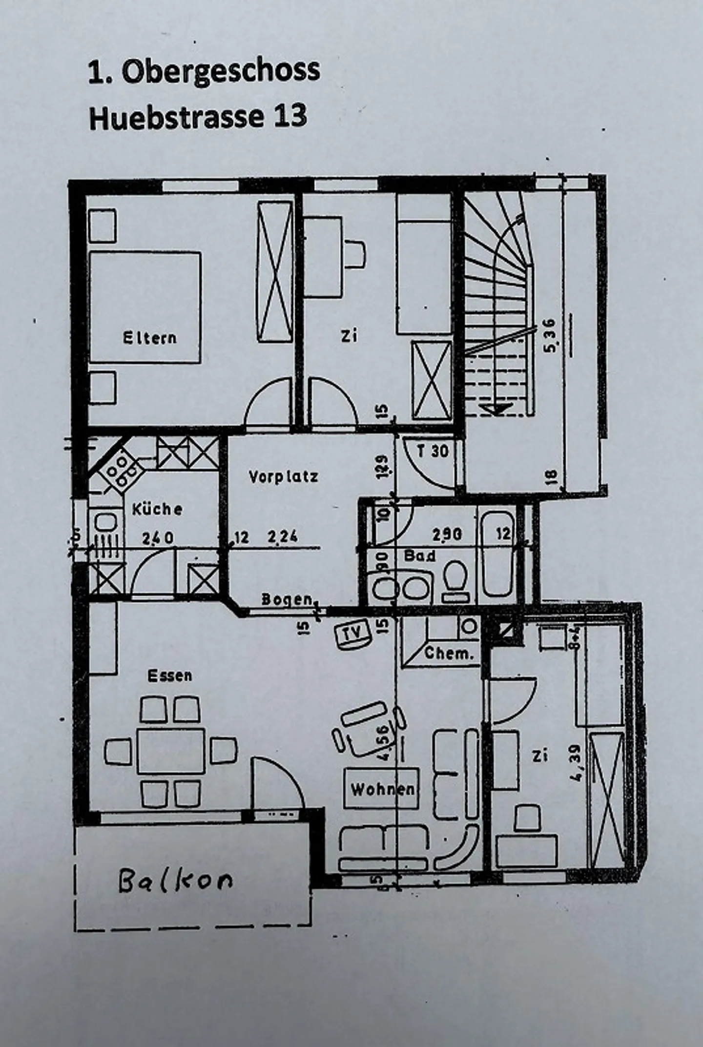 4 1/2 stanze a Büttenhardt soleggiato - Foto 9 di 9