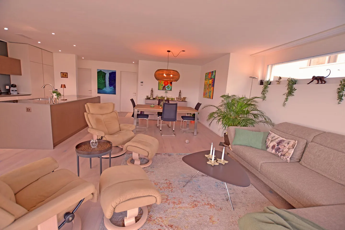 Expérience de vie exclusive, 5.5 pièces, maison de terrasse moderne, vue panoramique - Photo 4 sur 8