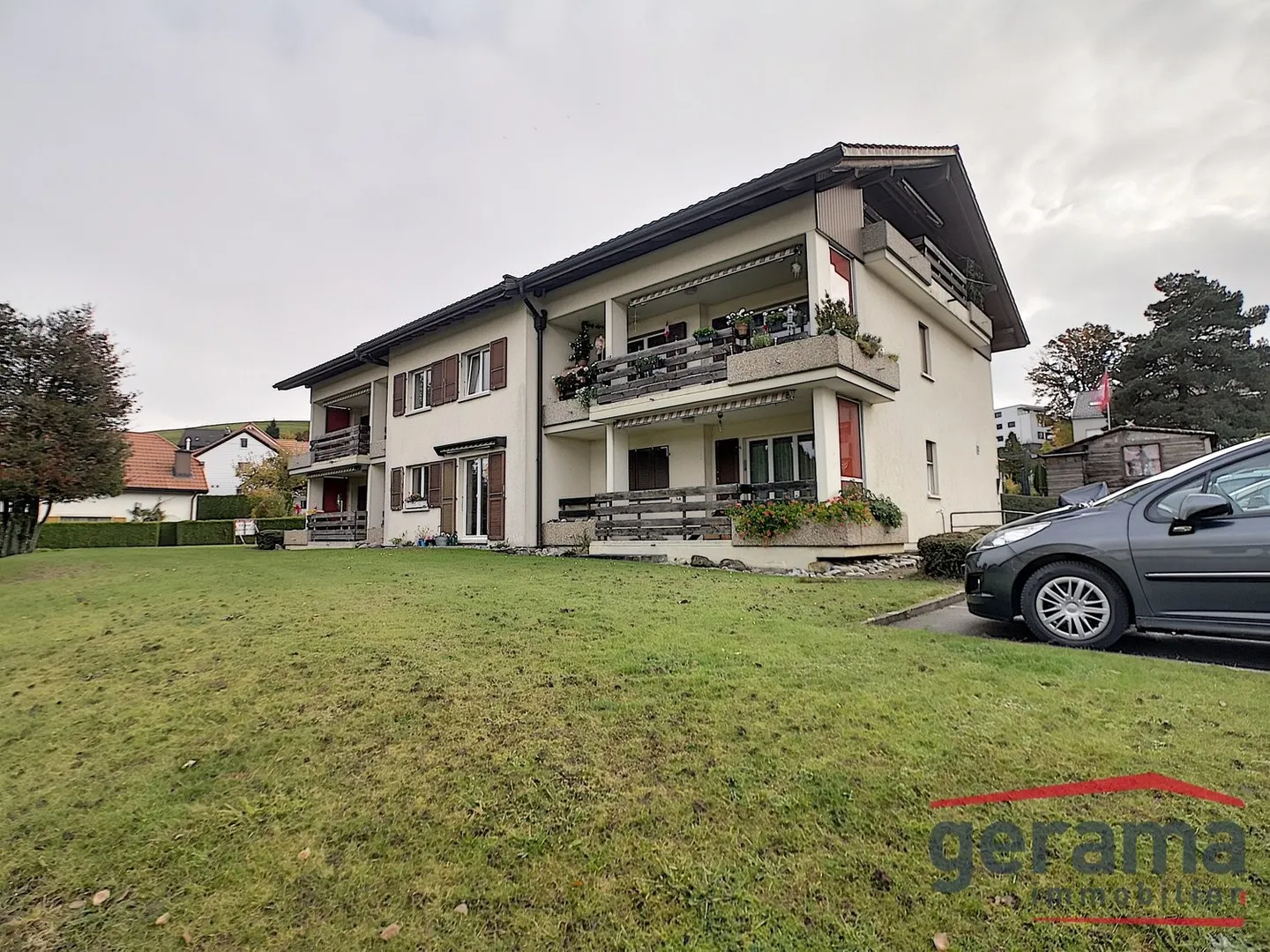 2.5 Zimmerwohnung in Giffers - Foto 3 von 3