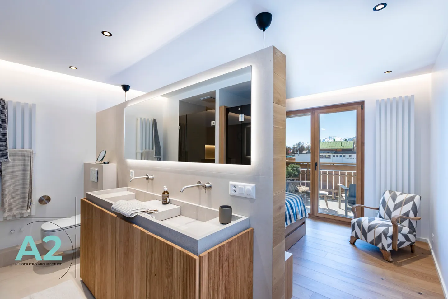 Appartamento straordinario nel centro di Crans-Montana, vista panoramica - Foto 7 di 21