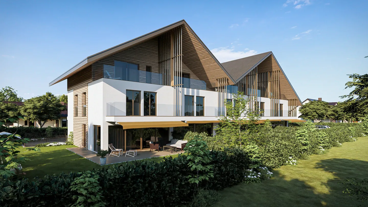 Piacevole triplex di 6,5 stanze con giardino - Foto 7 di 7