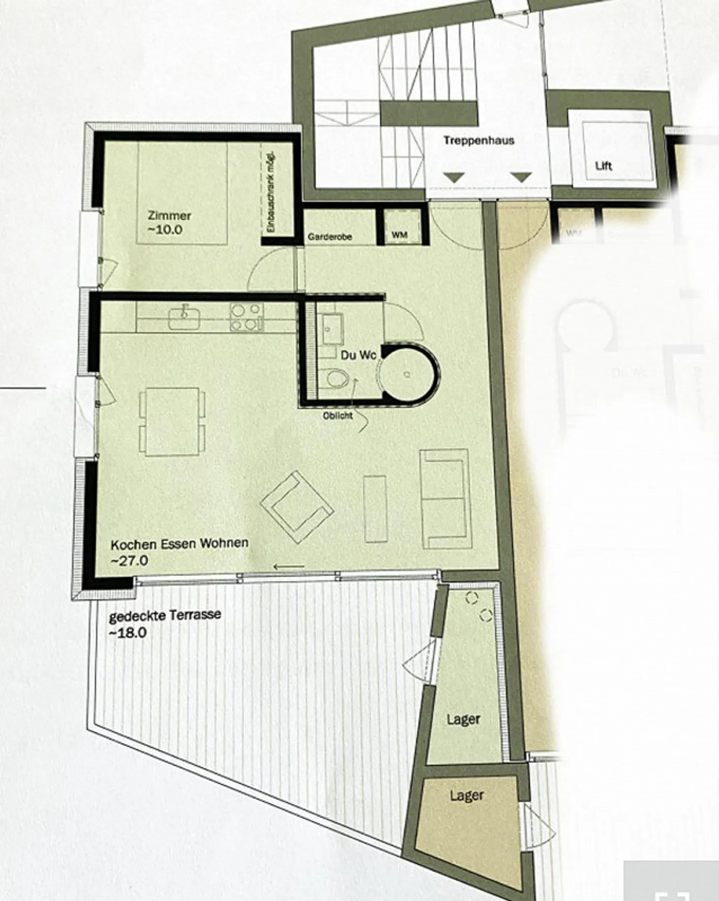 Appartement meublé élégant de 2,5 pièces - Photo 18 sur 18