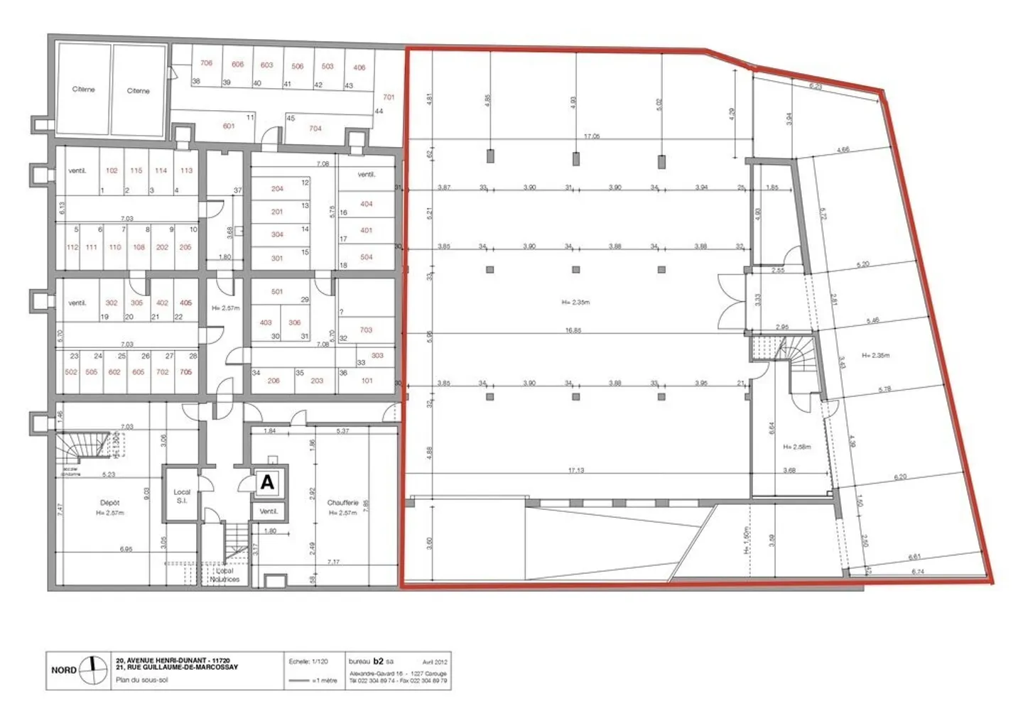 Bella arcade di 610 m2 e il suo deposito di 638 m2 nel cuore di Plainpalais - Foto 3 di 3