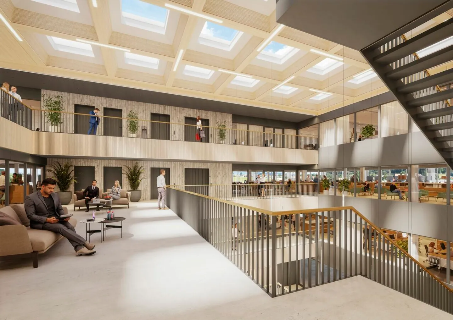 Q72 Niederwangen - Smarte Arbeitswelten für Büro und Gewerbe - Foto 5 von 6