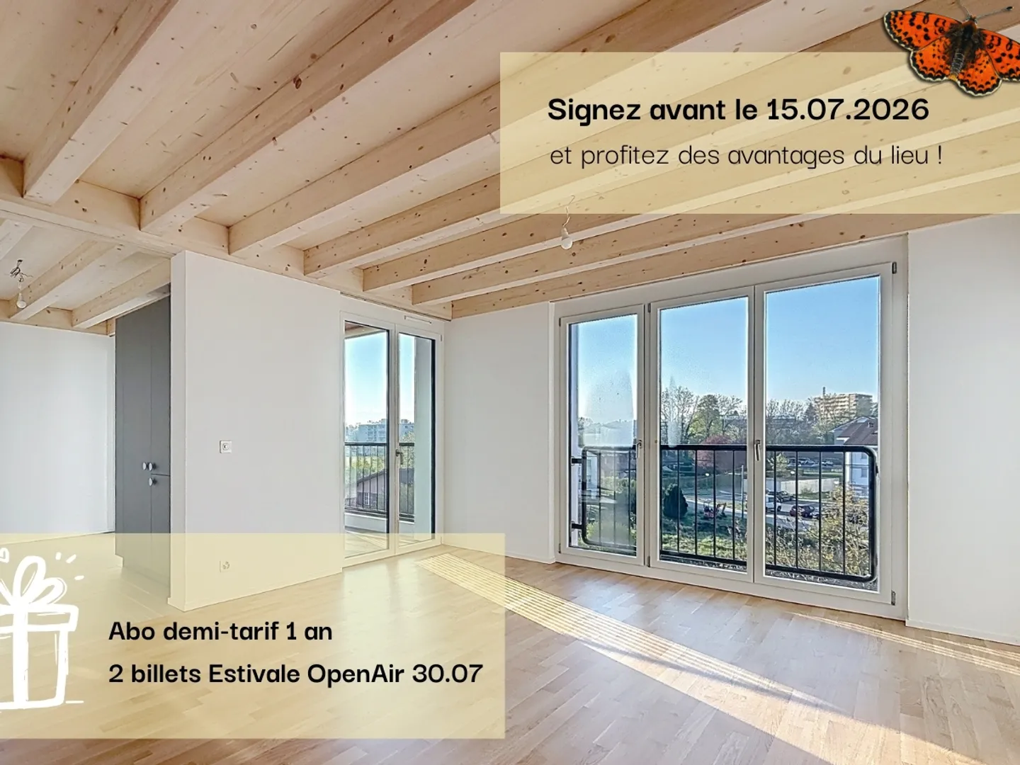3½ stanze - Nuovo con balcone - Foto 1 di 13