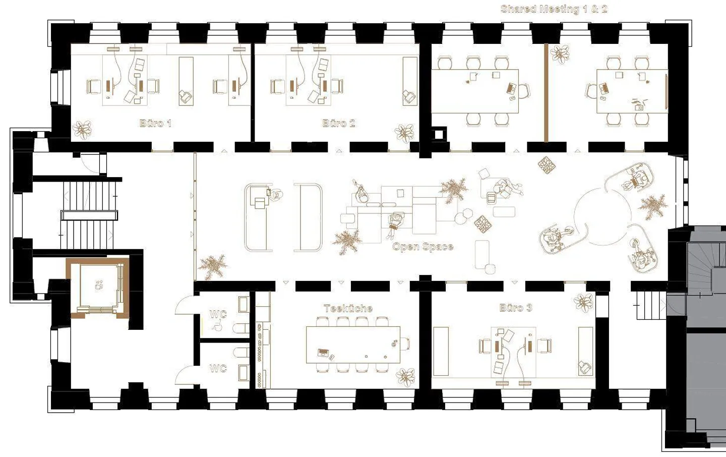 Modern Office for Rent in the Old Town of Schaffhausen - Photo 8 of 10