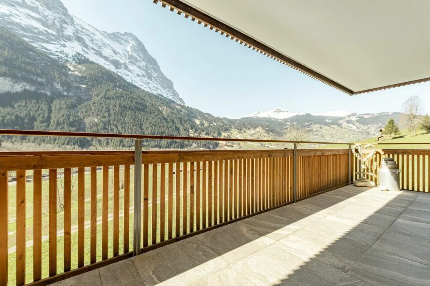 Grindelwald: Appartamento per vacanze tranquillo di 3,5 stanze con balcone e giardino... - Foto 13 di 18