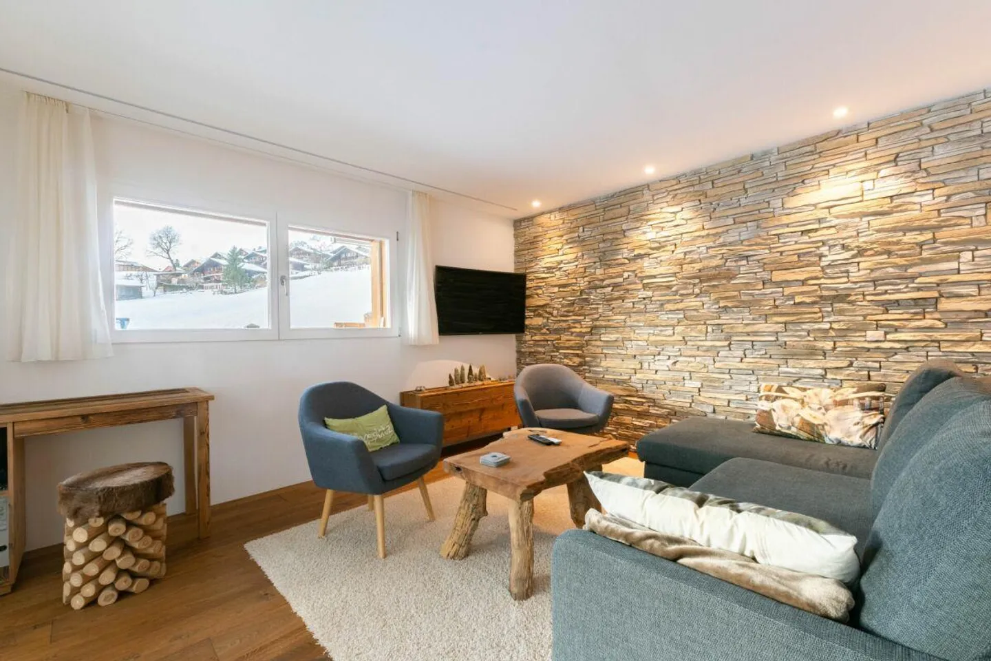 Grindelwald: Appartamento per vacanze tranquillo di 3,5 stanze con balcone e giardino... - Foto 6 di 18
