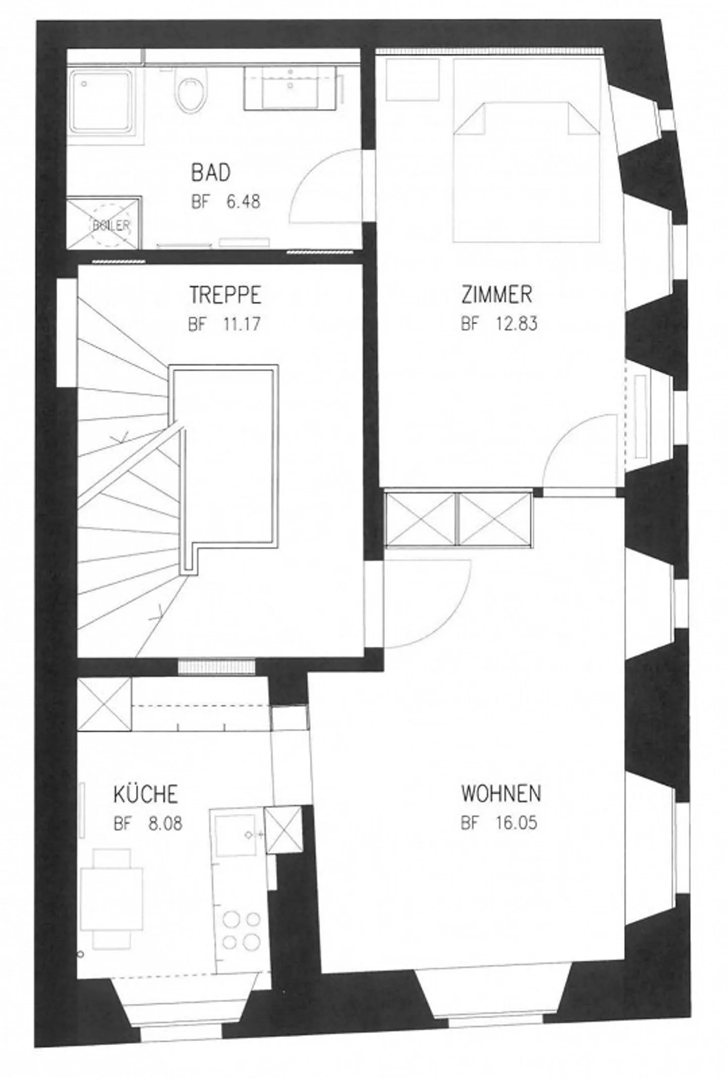 Charmante Wohnung in Chur - Foto 7 von 7