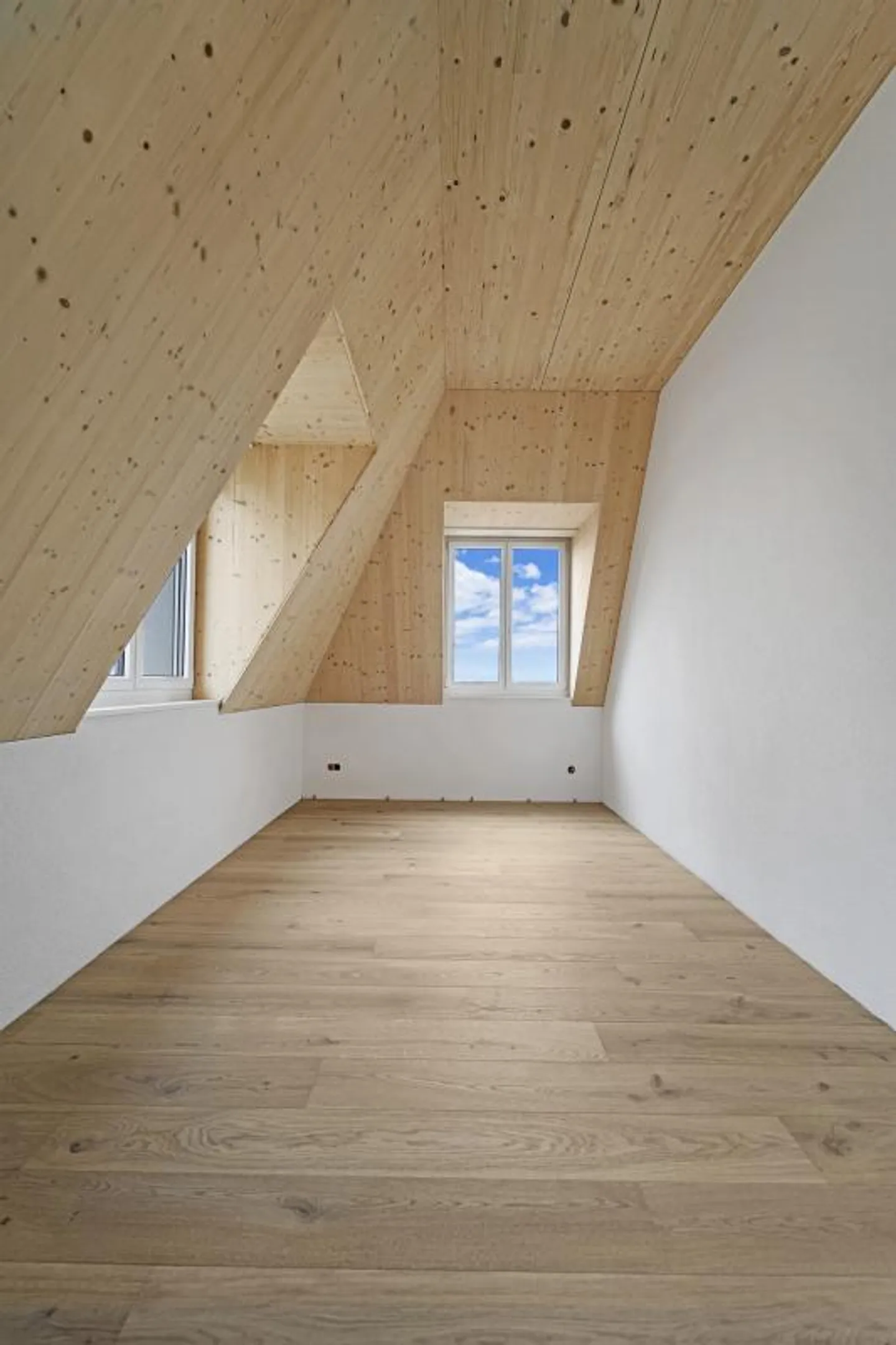 Appartement sous les combles 2,5 pièces 3ème étage gauche 59m2 avec terrasse sur le toit 60m2 appartement 51 - Photo 7 sur 15