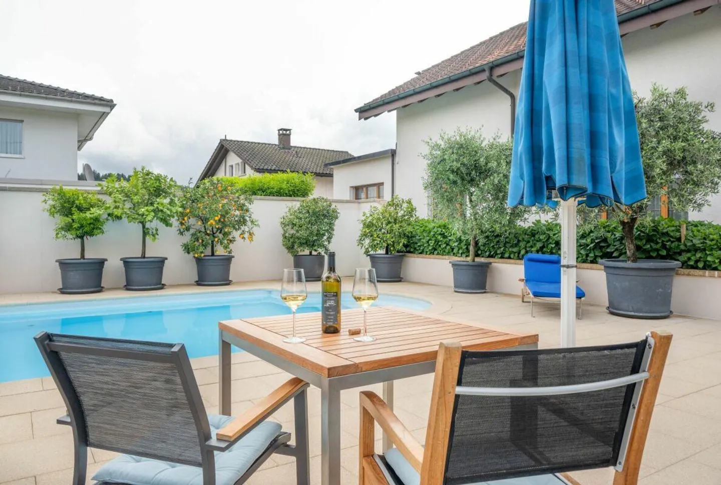 Living Oasis in Roggwil: Single Family House with Pool and Beautiful Garden - Photo 9 of 30