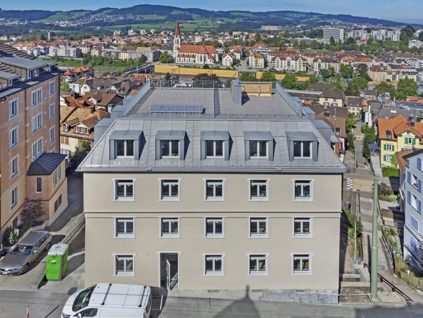 Appartement sous les combles 2,5 pièces 3ème étage gauche 59m2 avec terrasse sur le toit 60m2 appartement 51 - Photo 12 sur 15