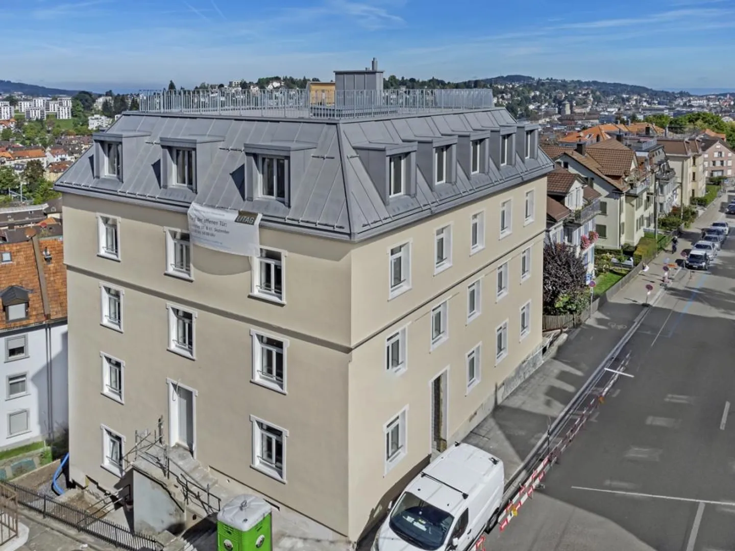 Appartement sous les combles 2,5 pièces 3ème étage gauche 59m2 avec terrasse sur le toit 60m2 appartement 51 - Photo 13 sur 15