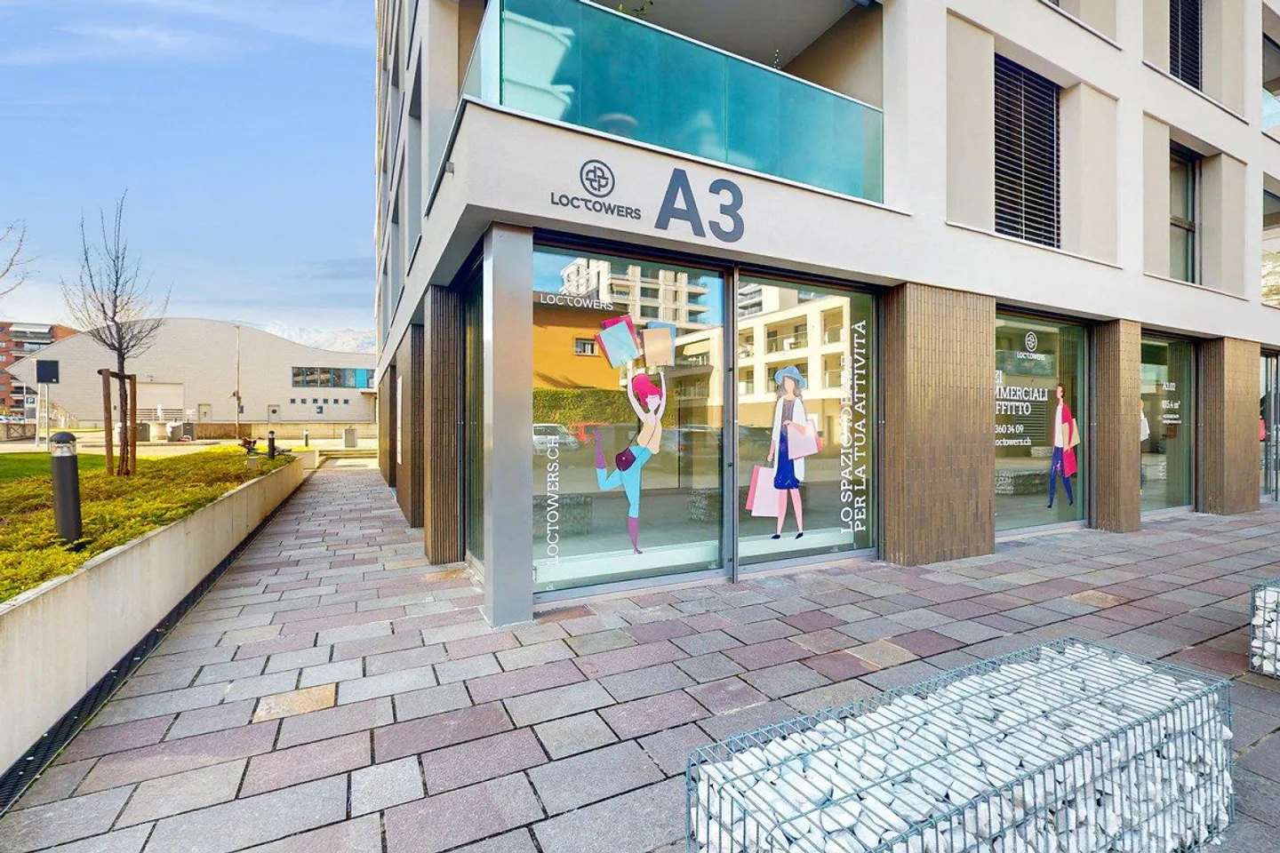 LOCTOWERS - Spazi commerciali in un edificio prestigioso - Foto 1 di 6