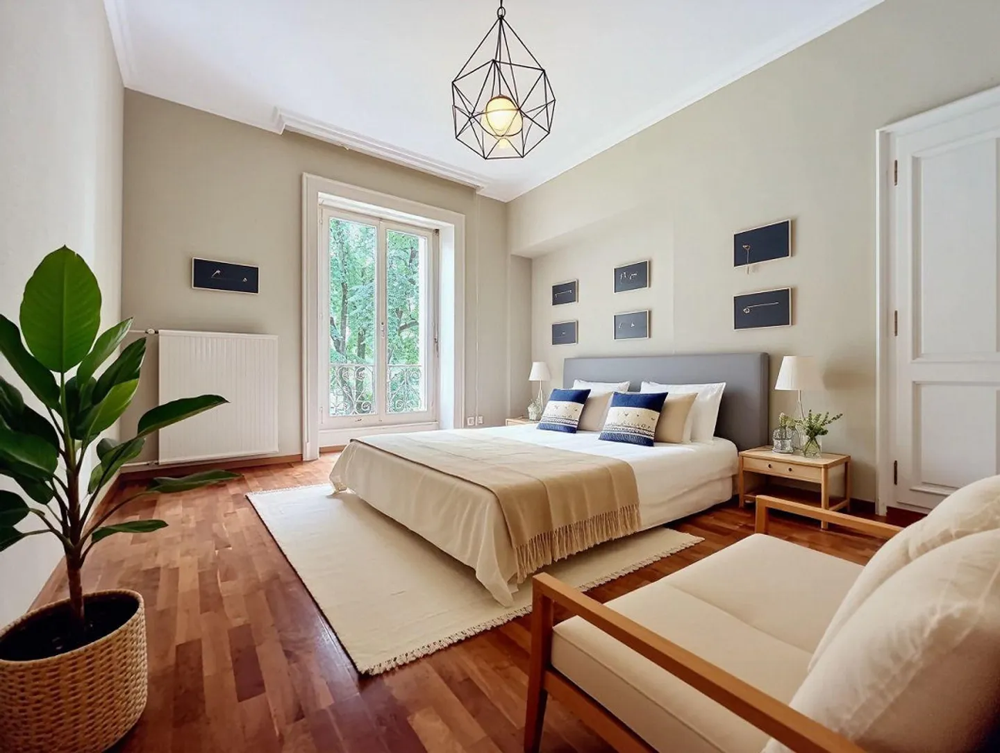 Geräumige renovierte Wohnung | Blick auf den See | Montreux - Foto 4 von 7