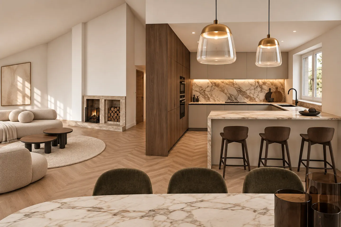 Attique exclusif avec terrasse - Photo 5 sur 16