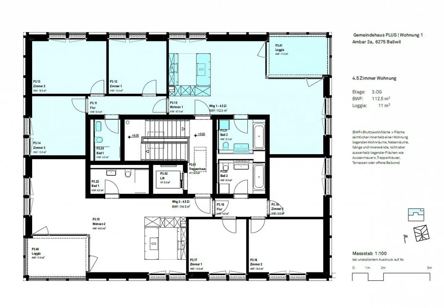Modernes Apartment in Lebendiger Gemeinde - Foto 2 von 2