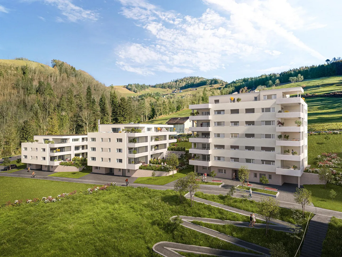 Quality of Life at a Glance: New Apartment with a View of the Green - Photo 3 of 9