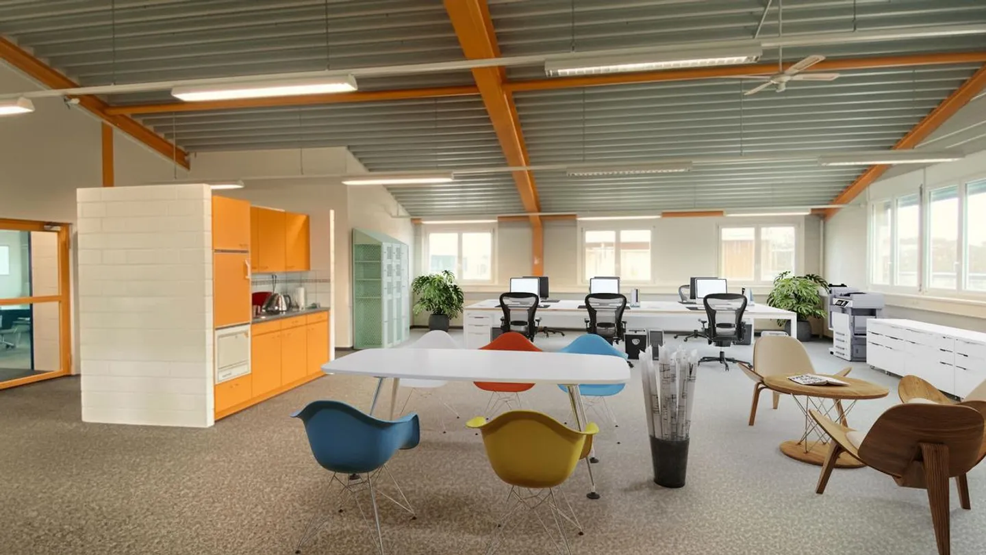 Ufficio in stile loft con vista mozzafiato sulle montagne - Foto 1 di 6