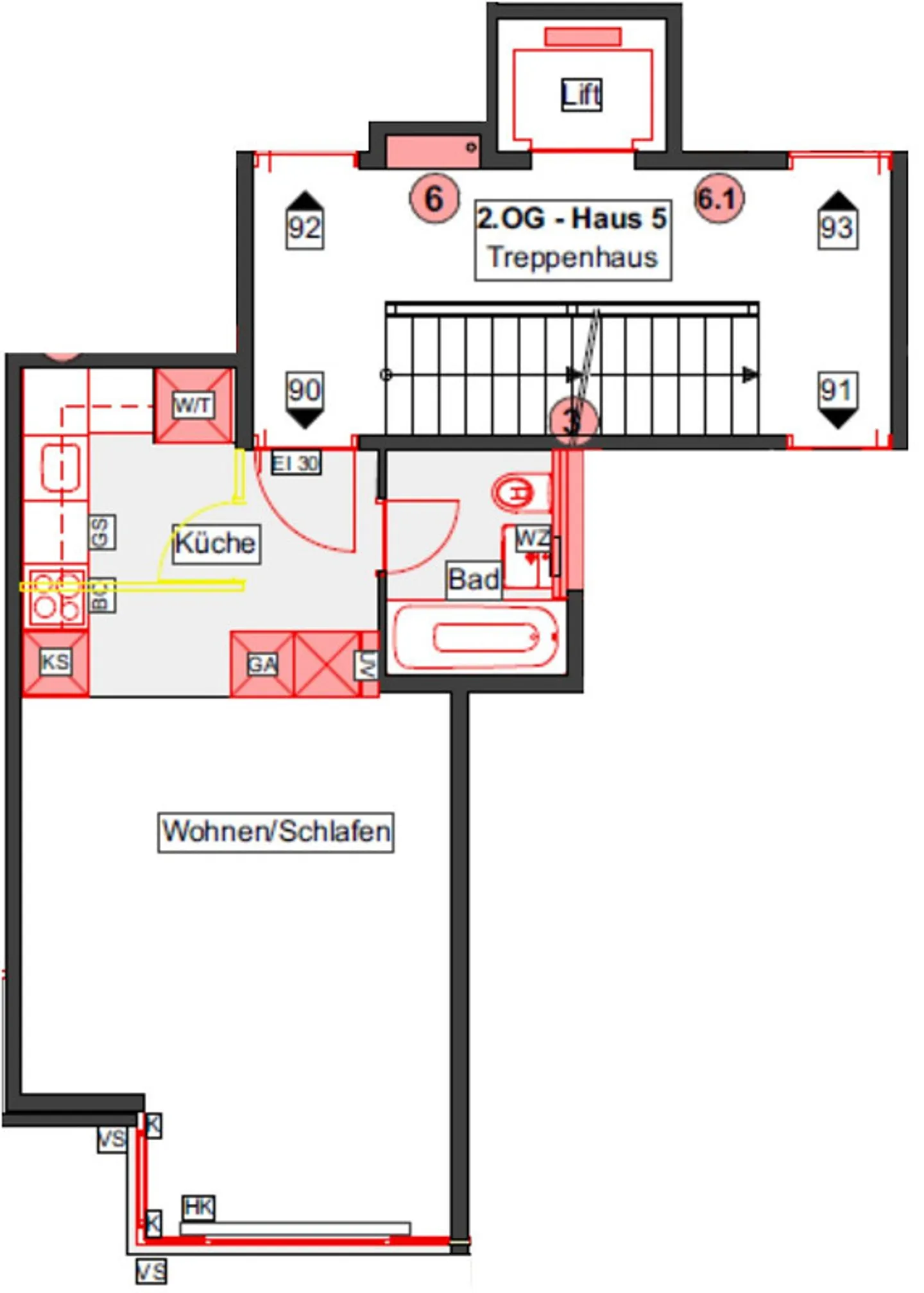 Renoviertes Studio in St. Johann - Foto 6 von 6