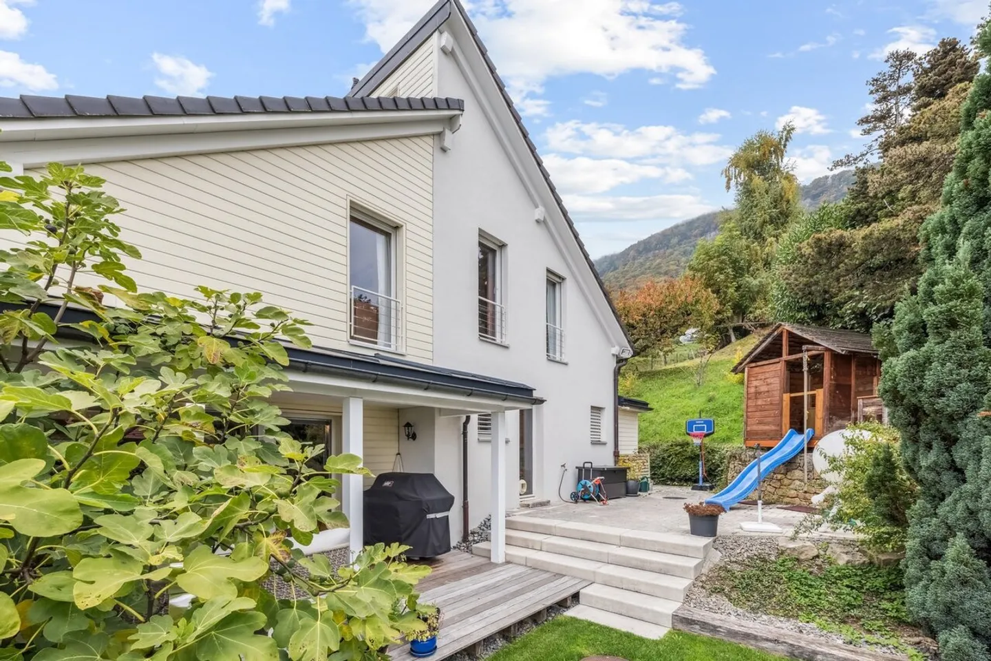 Villa contemporaine 300m² - Cadre privilégié à Blonay - Photo 10 sur 11