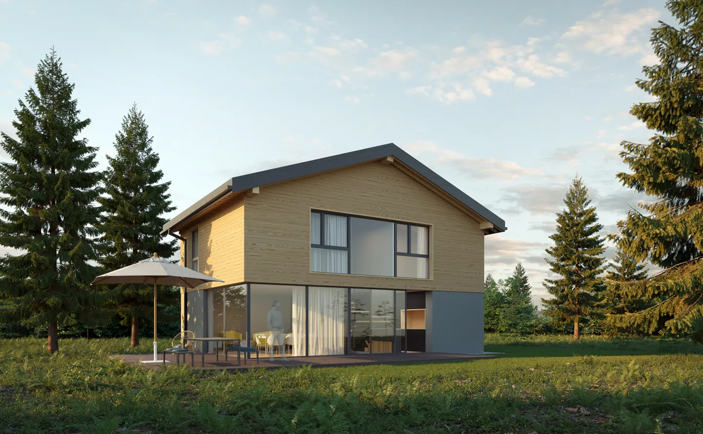 MIEX (VS) | CHALET 5.5 STANZE SU UN PIANO - 1028m2 - Foto 1 di 3