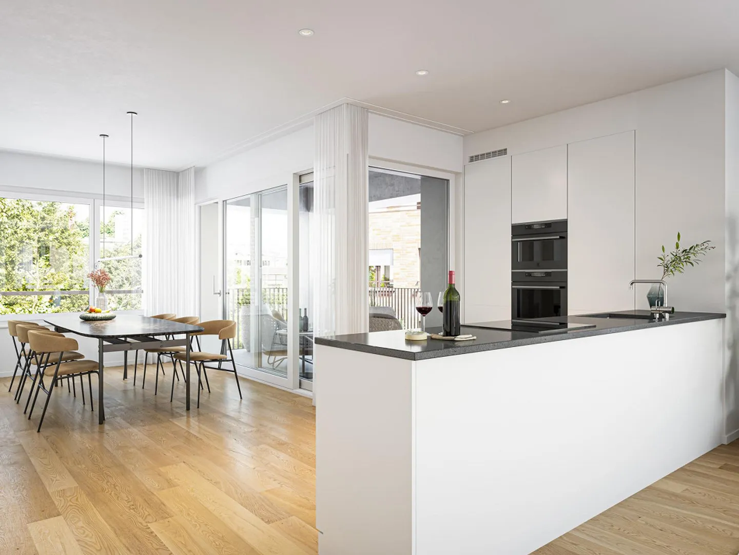 Receive Your Guests Generously – 4.5-Room New Apartment in L... - Photo 1 of 7