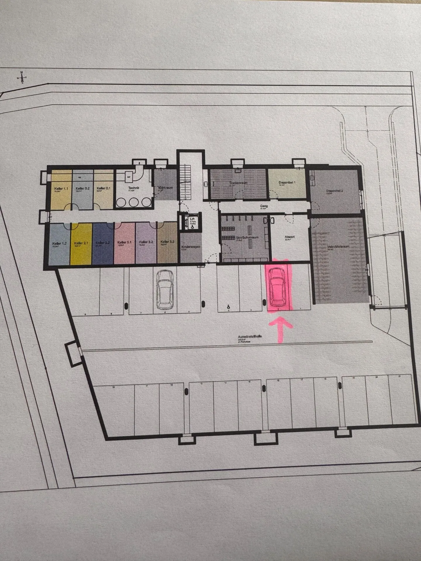 Underground parking space - Photo 1 of 1