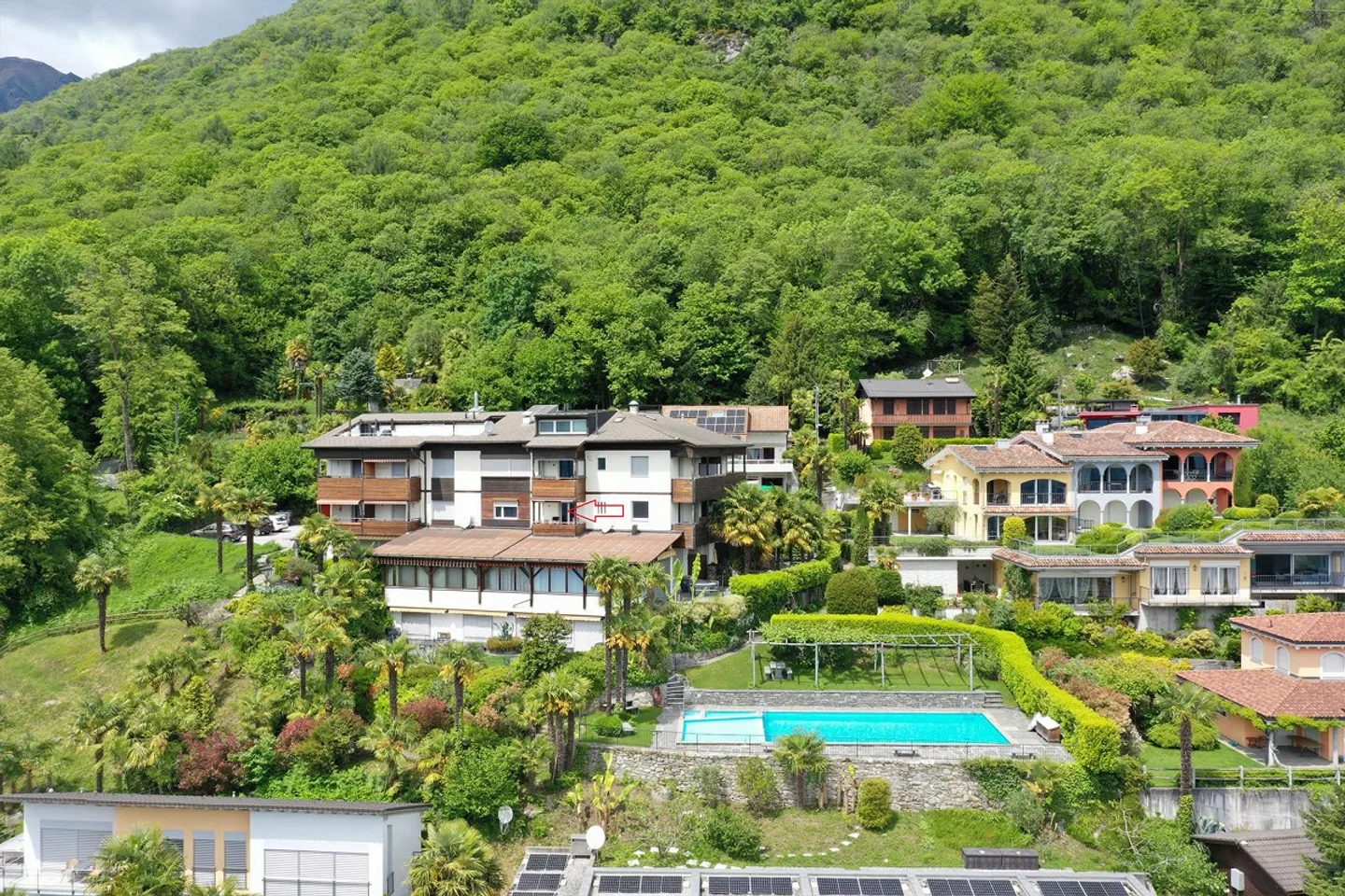Appartamento 2 camere con vista magnifica sul Lago Maggiore - Foto 3 di 21