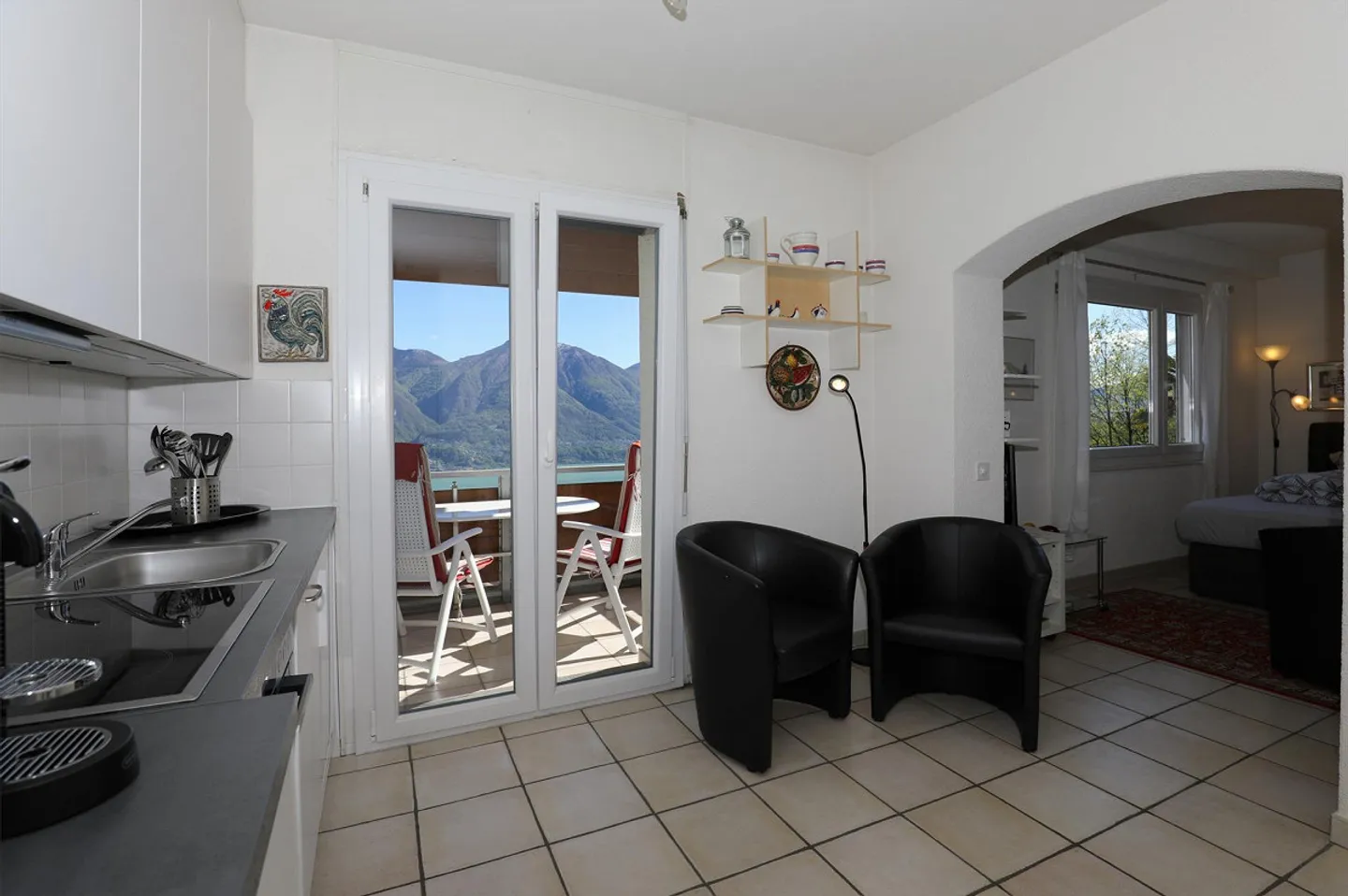Appartamento 2 camere con vista magnifica sul Lago Maggiore - Foto 6 di 21