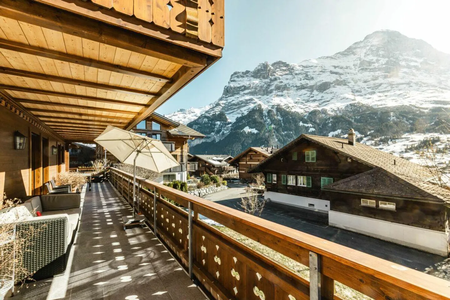 Sonnige 4.5-Zimmer Chalet Wohnung - Foto 21 von 24