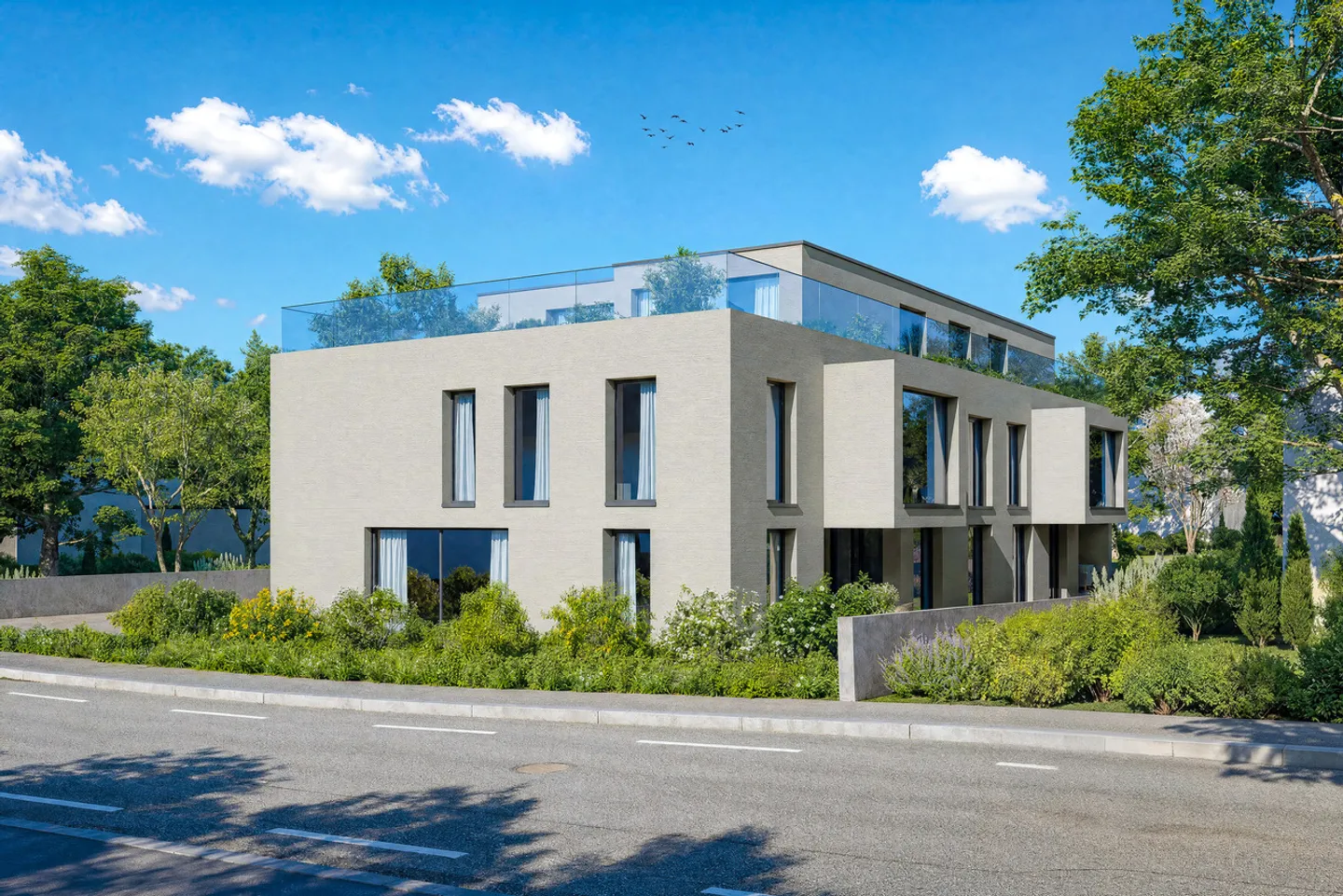 Modernes Gartenapartment in Seengen - Foto 3 von 14