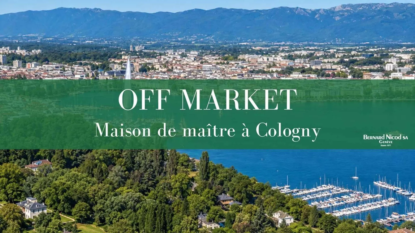 Maison de maître avec vue lac à Cologny - Foto 1 von 1