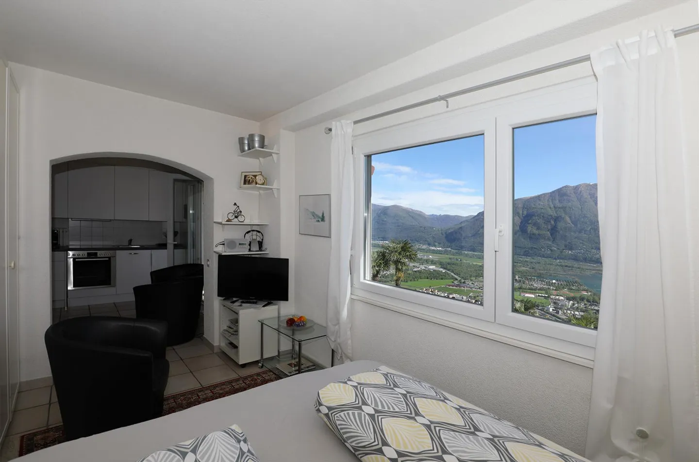 Appartamento 2 camere con vista magnifica sul Lago Maggiore - Foto 10 di 21